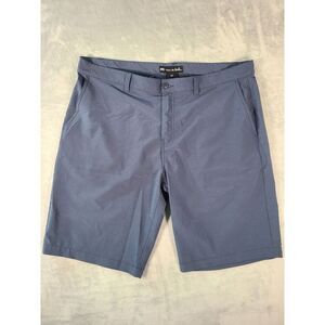 Travis Mathew Shorts Mens 40 Blue Flat Front Golf Performance‎ 1MU354